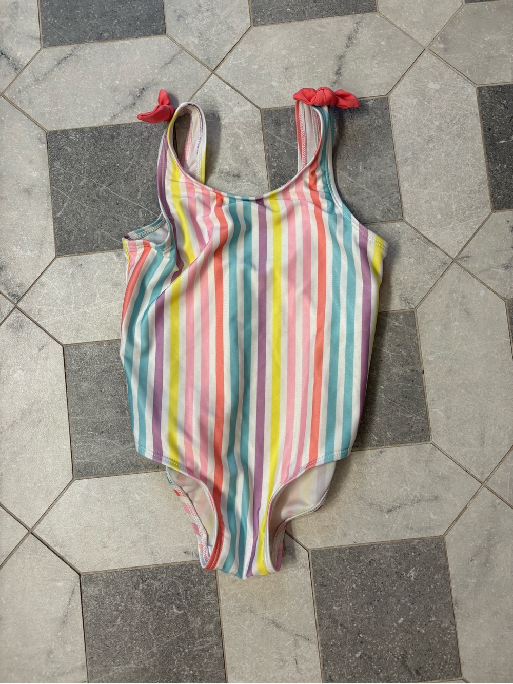 MIA Kids One-Piece Swimsuit - Pink, Yellow, Blue, Green, Purple